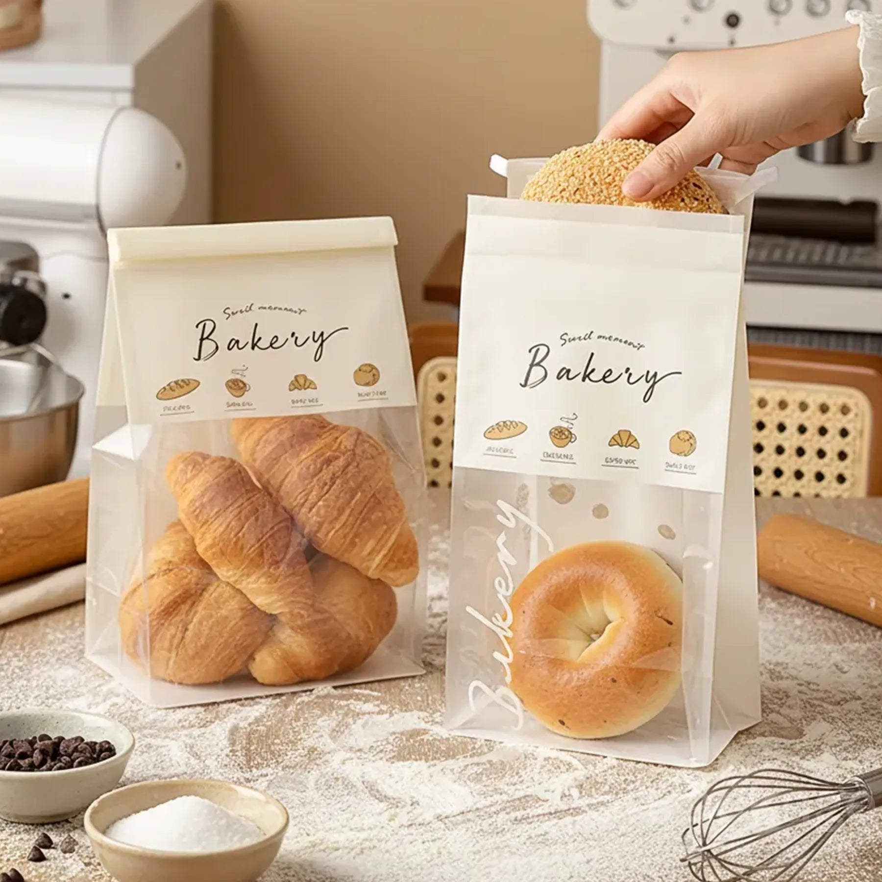 Bakery Bags With Clear Window