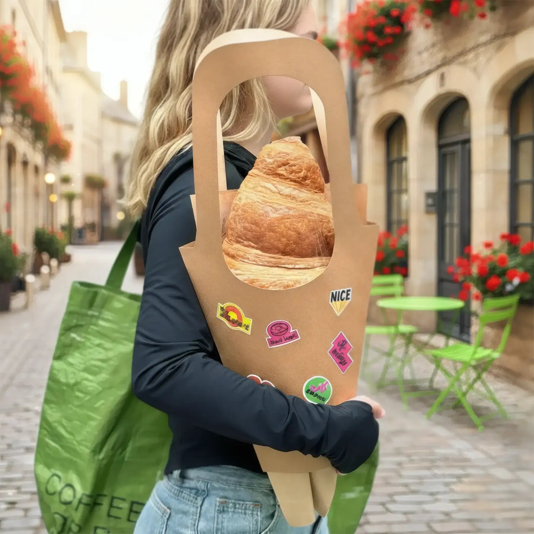 Kraft Pastry Paper Bag