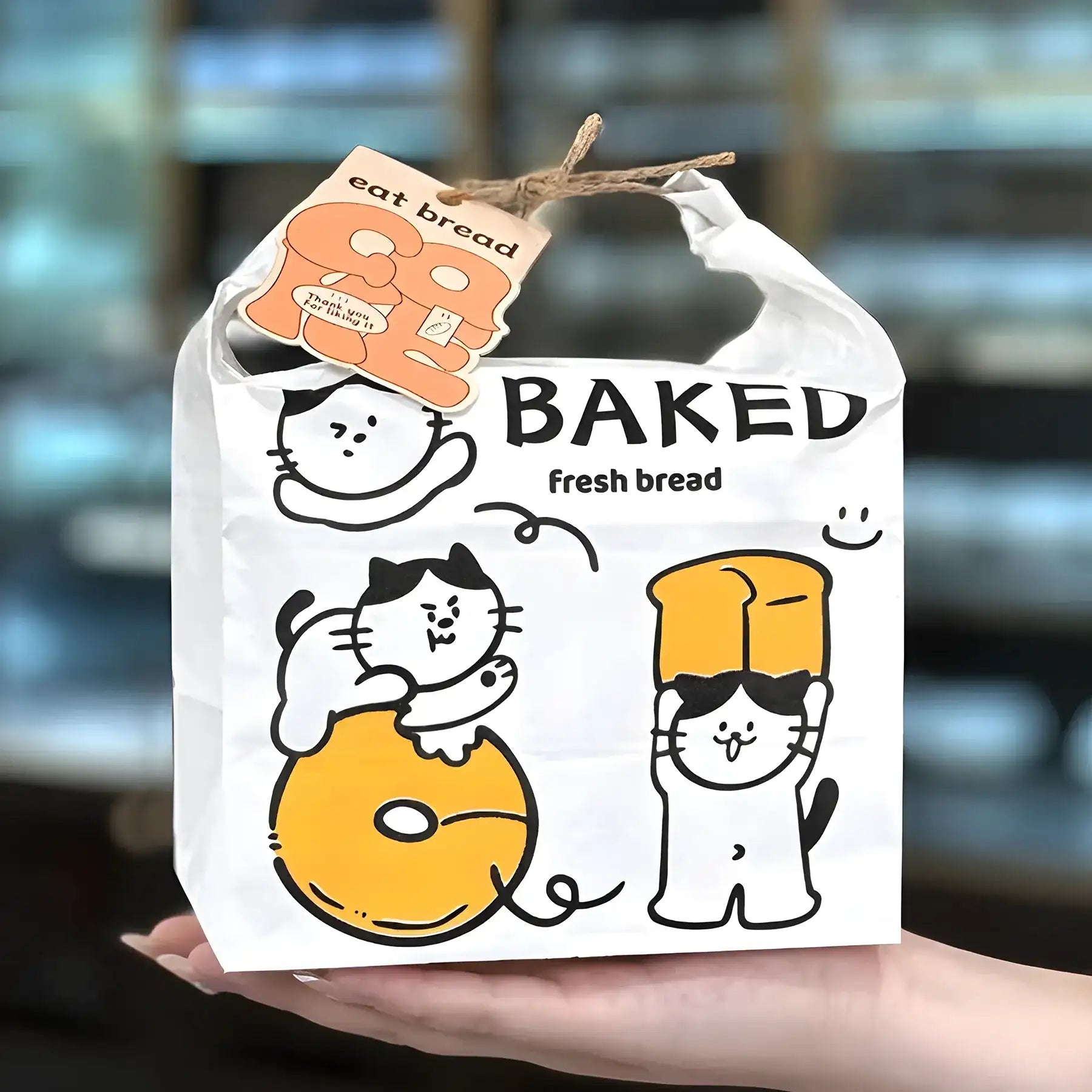 Bread Bags With Jute Handles
