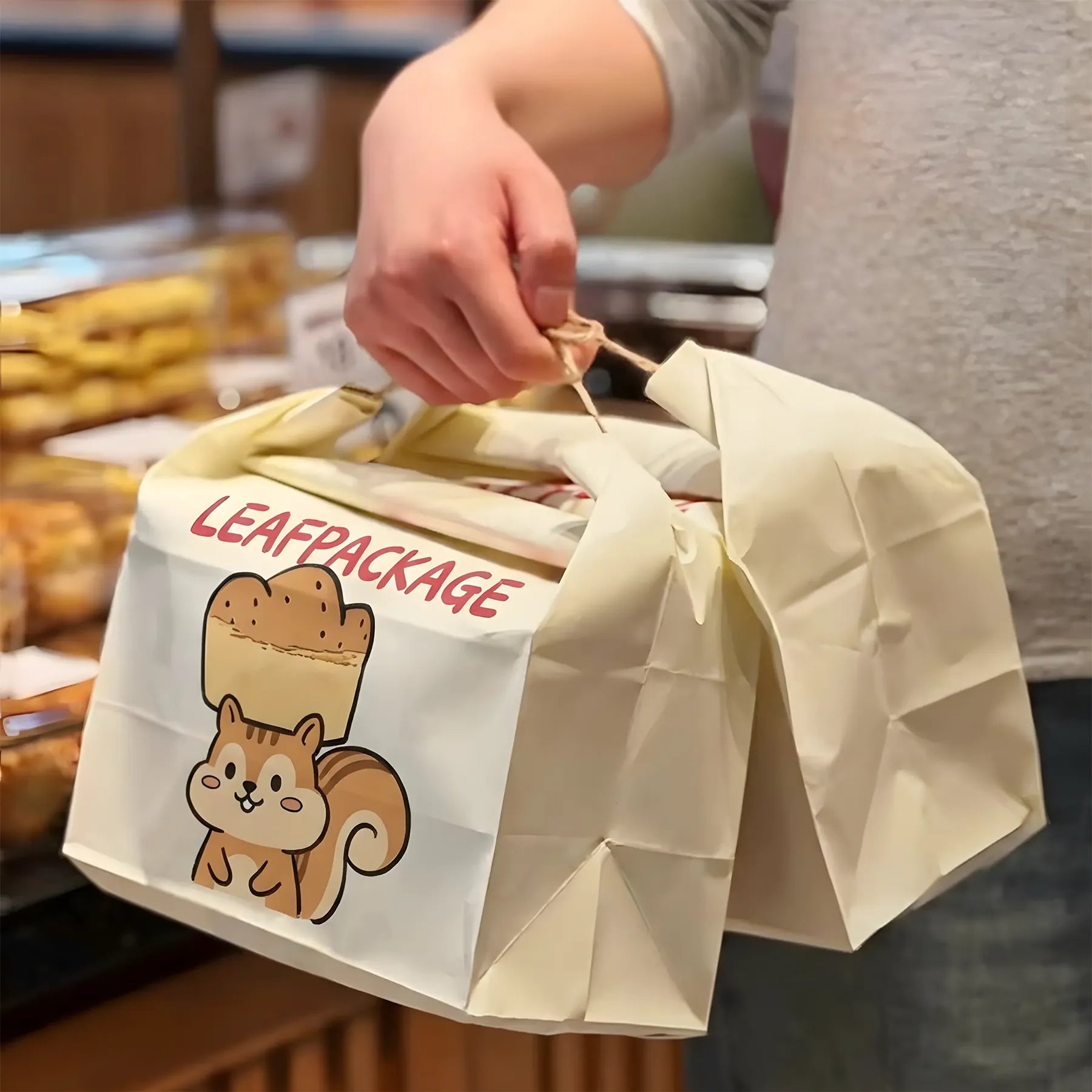 Bread Bags With Jute Handles