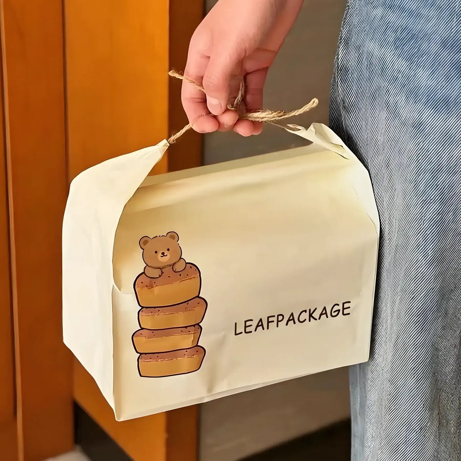 Bread Bags With Jute Handles
