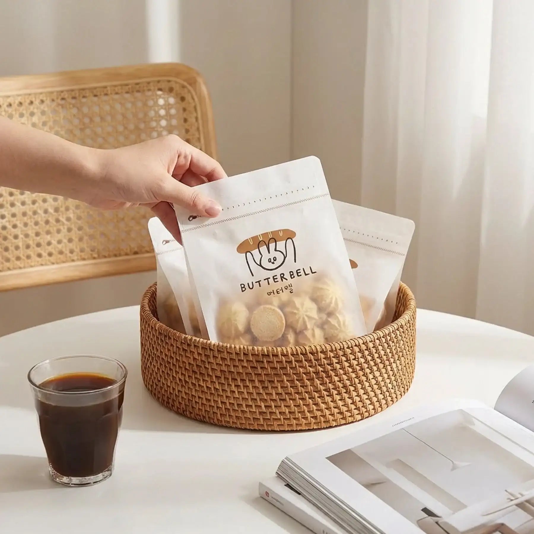 Tissue Paper Bakery Bag