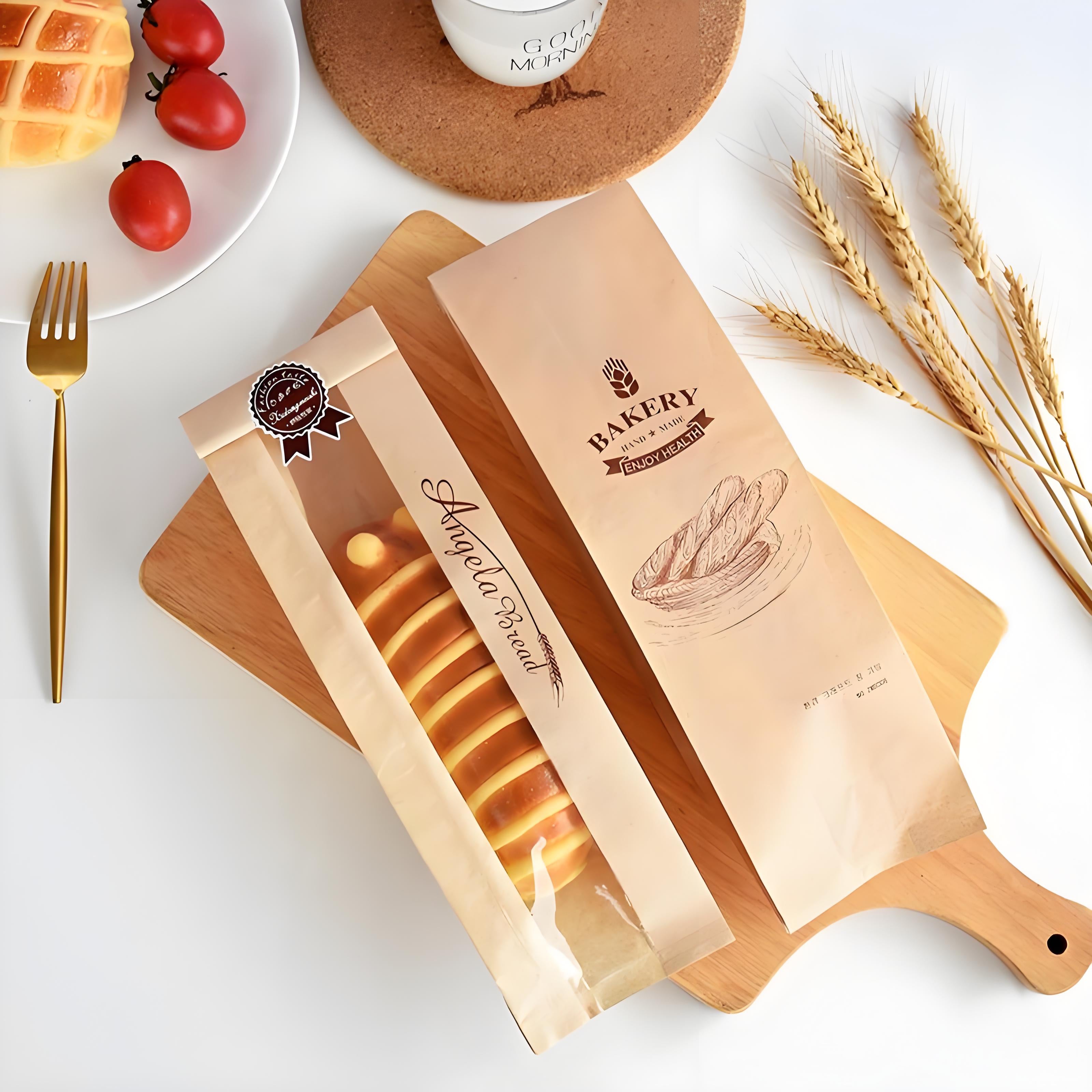 Window Paper Bread Bags