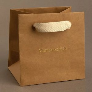 Eco-Friendly Kraft Paper Shopping Bag