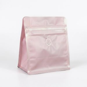 Matte Flat Bottom Coffee Bags