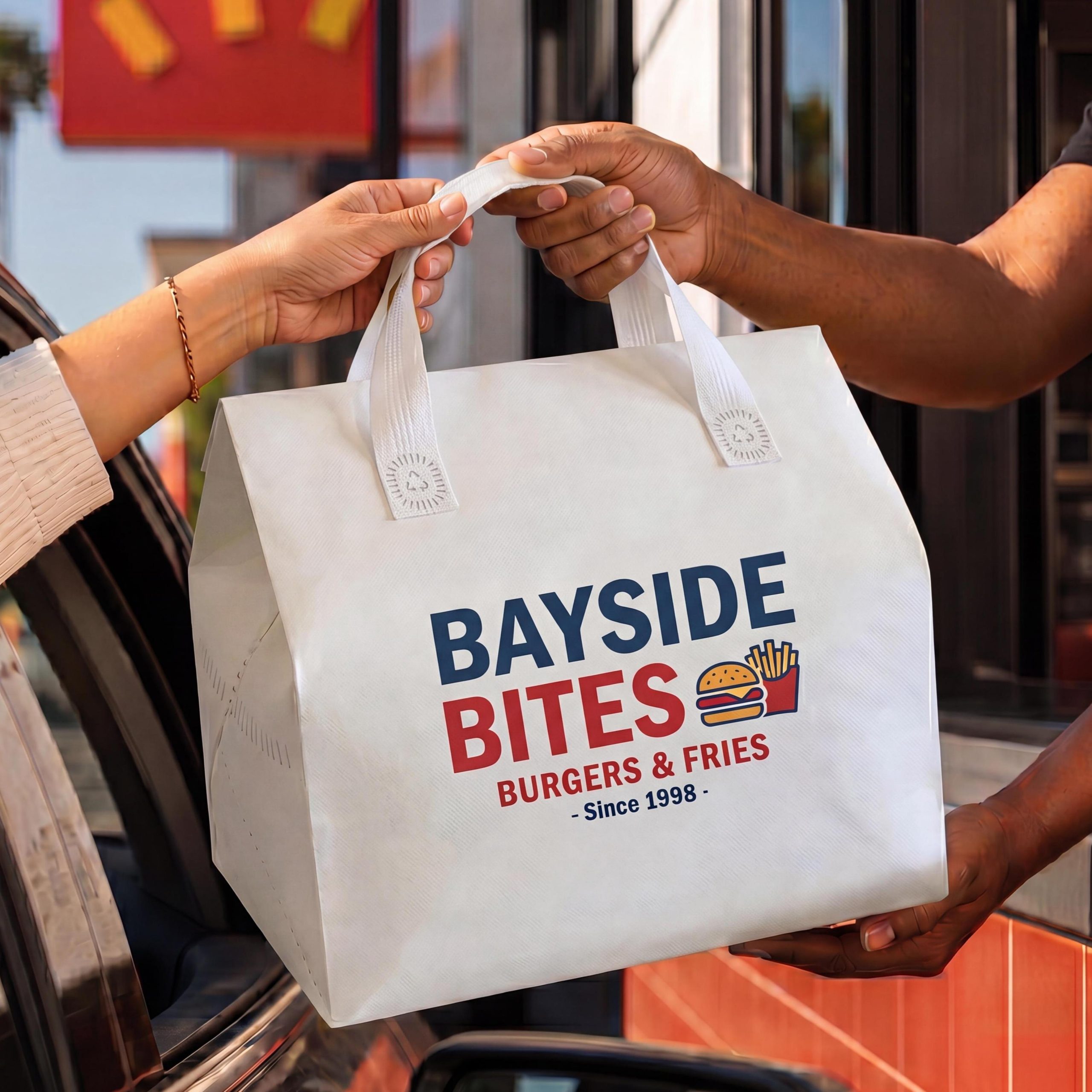 Insulated Food Delivery Cooler Bag