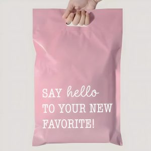 Handle Plastic Courier Bag