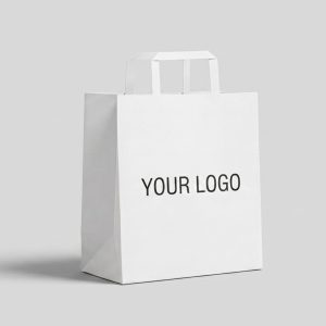 Flat Handle Paper Bags
