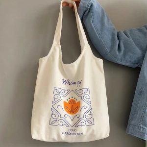 Tank-Style Canvas Tote Bags