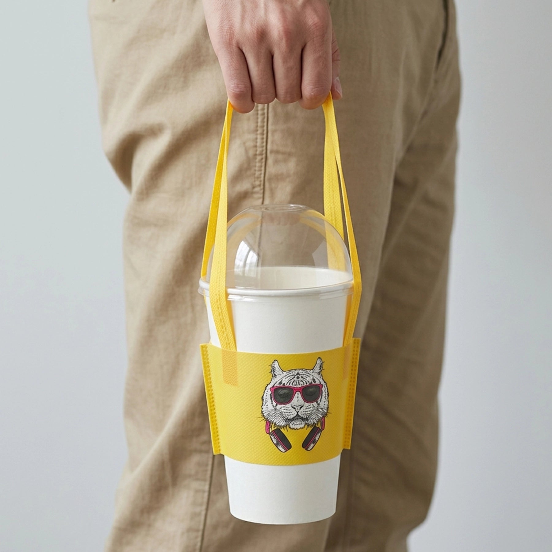 Non-Woven Cup Sleeves for Hot and Cold Cups