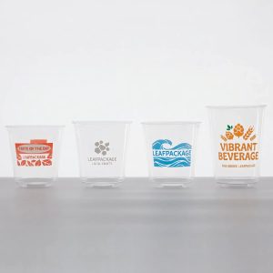 Sample Pack Custom Recyclable U-Shaped Cups