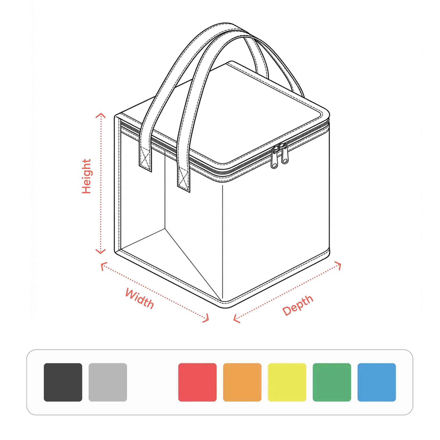 Cake Insulated Bags
