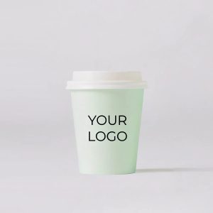 8oz Printed Single Wall Coffee Cups