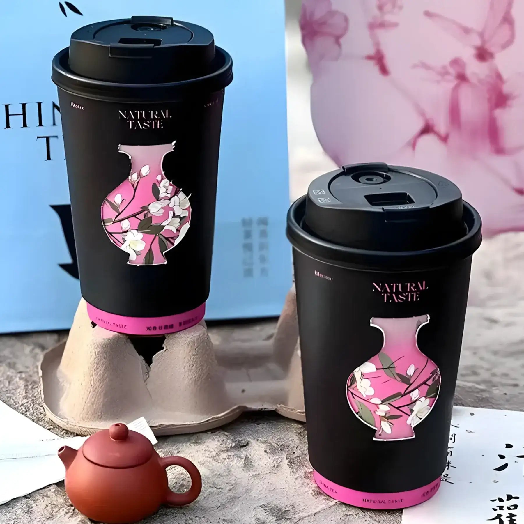 Die-Cut Window Paper Cups