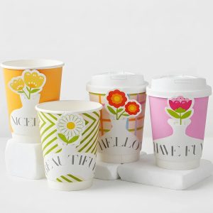 Floral Coffee Cups