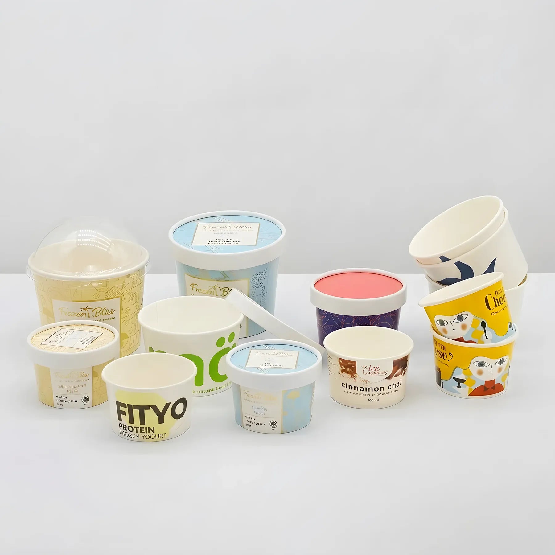 Sample Pack Custom Ice Cream Cups
