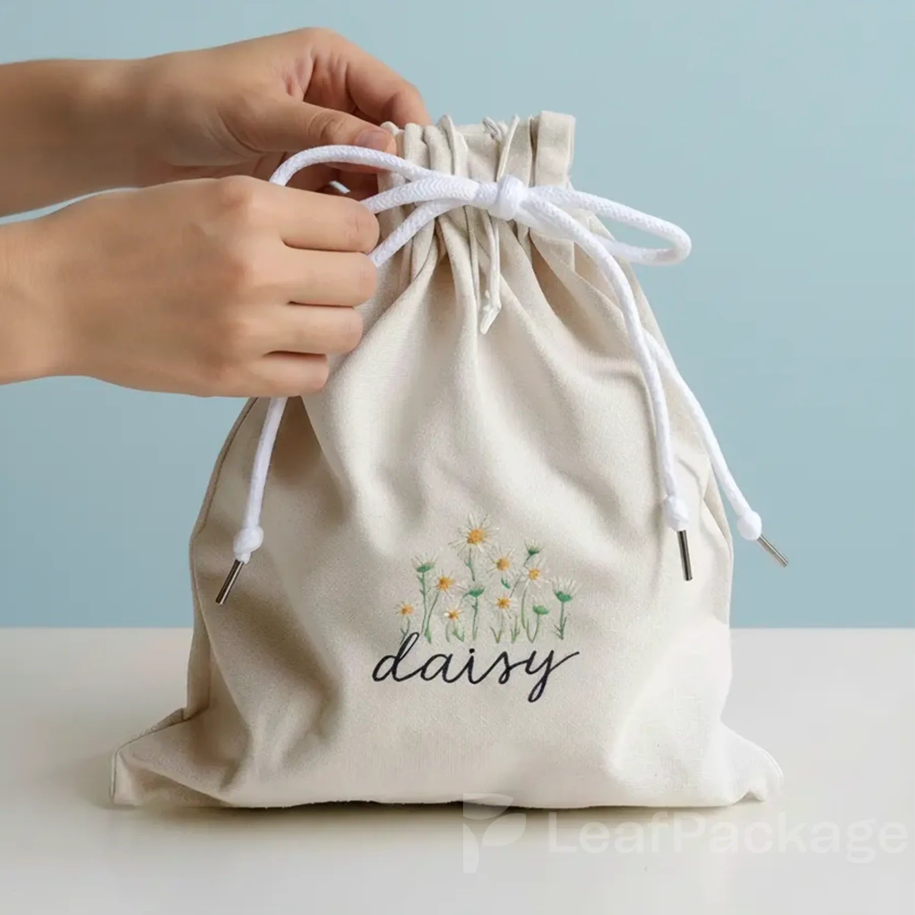 Canvas Drawstring Bag