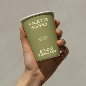 Printed Single Wall Coffee Cups