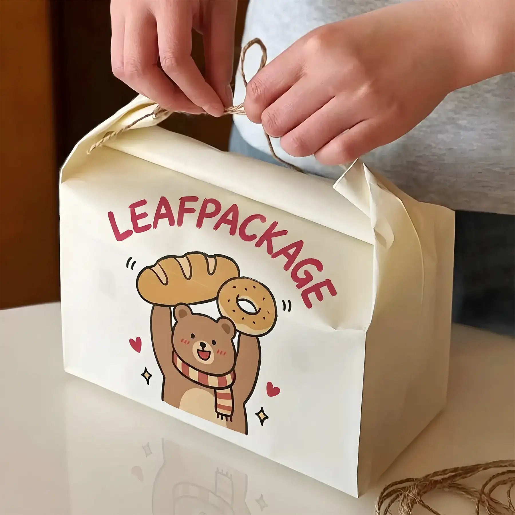 Bread Bags With Jute Handles