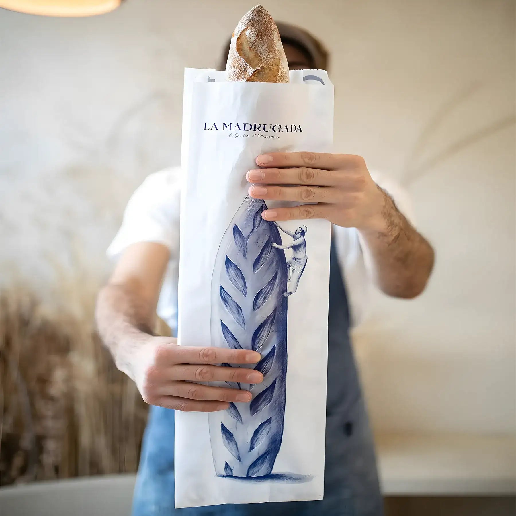 Long Kraft Bread Bags