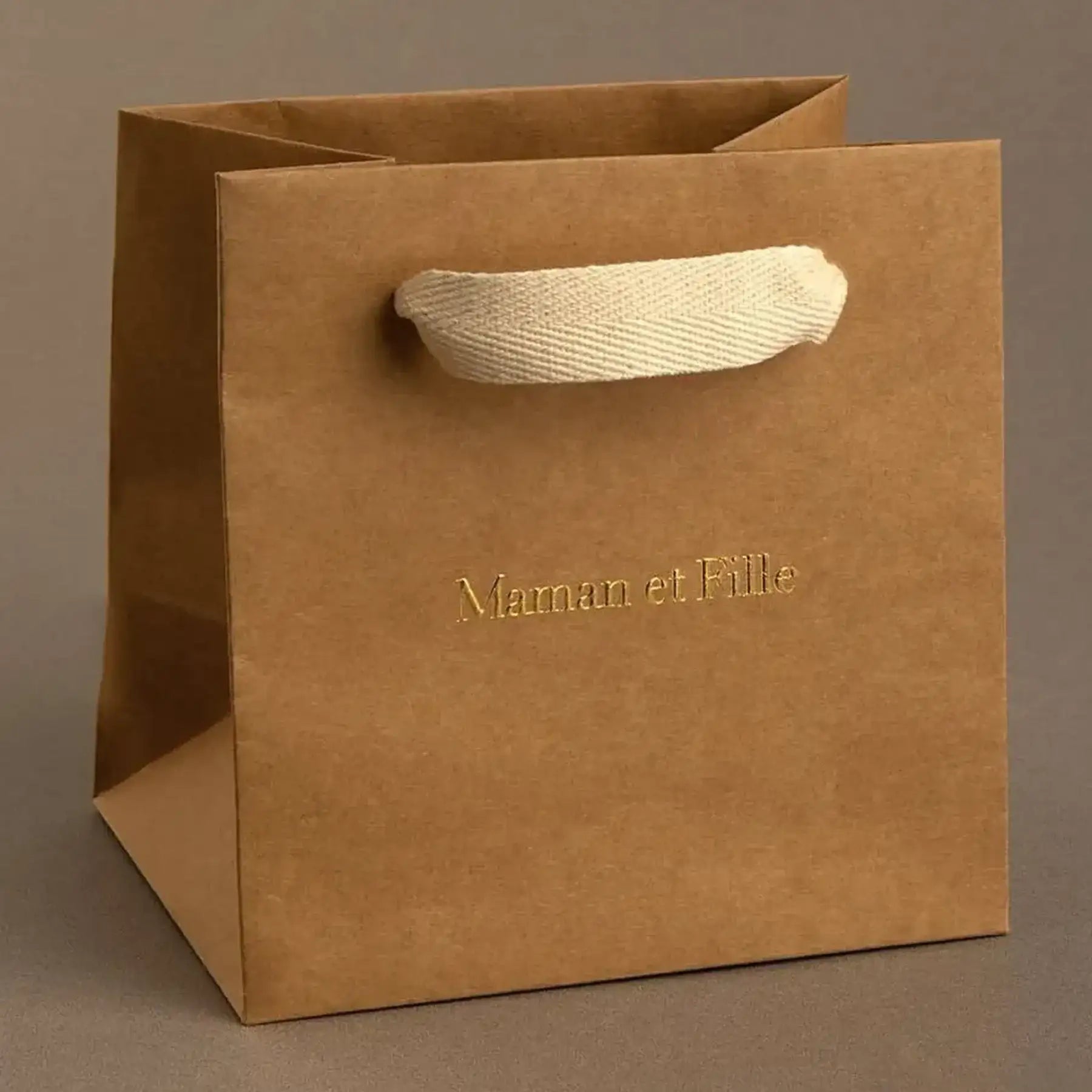 Eco-Friendly Kraft Paper Shopping Bag