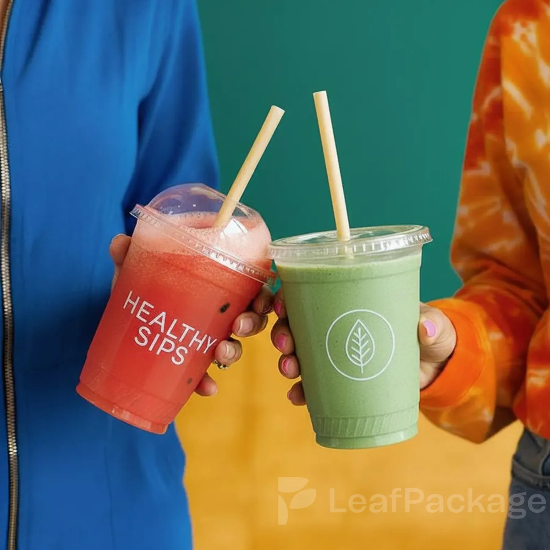 Clear Plastic Cups with Logo