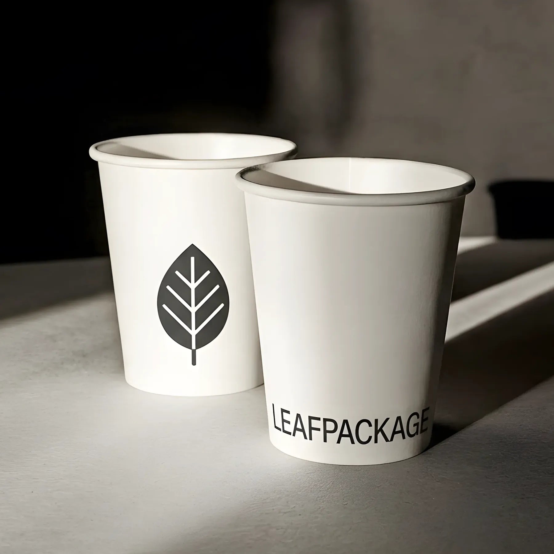 10oz Printed Single Wall Coffee Cups