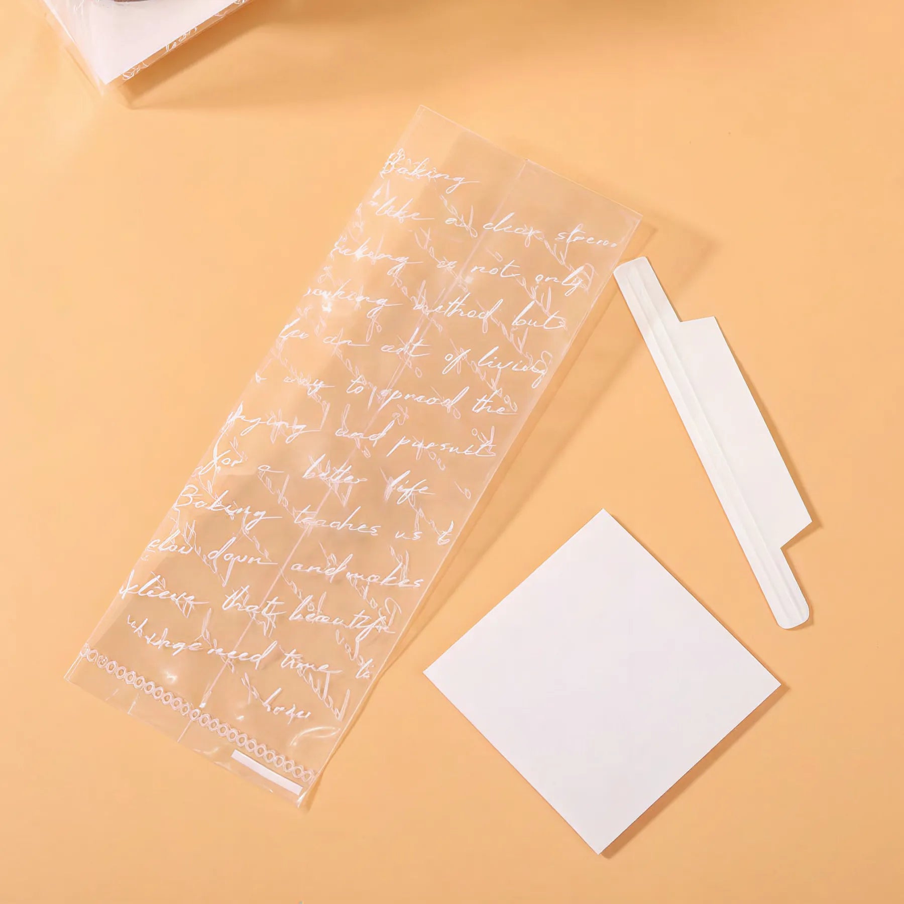 Clear Cake Packaging Bags