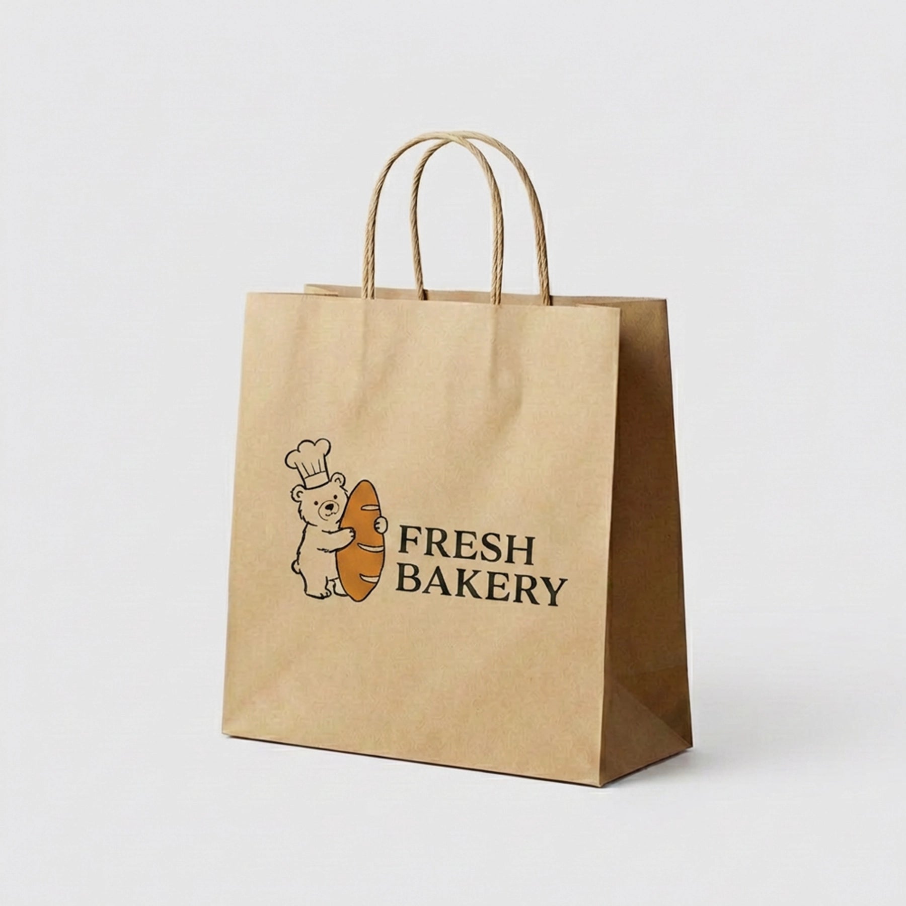 Paper Bakery Bags With Logo