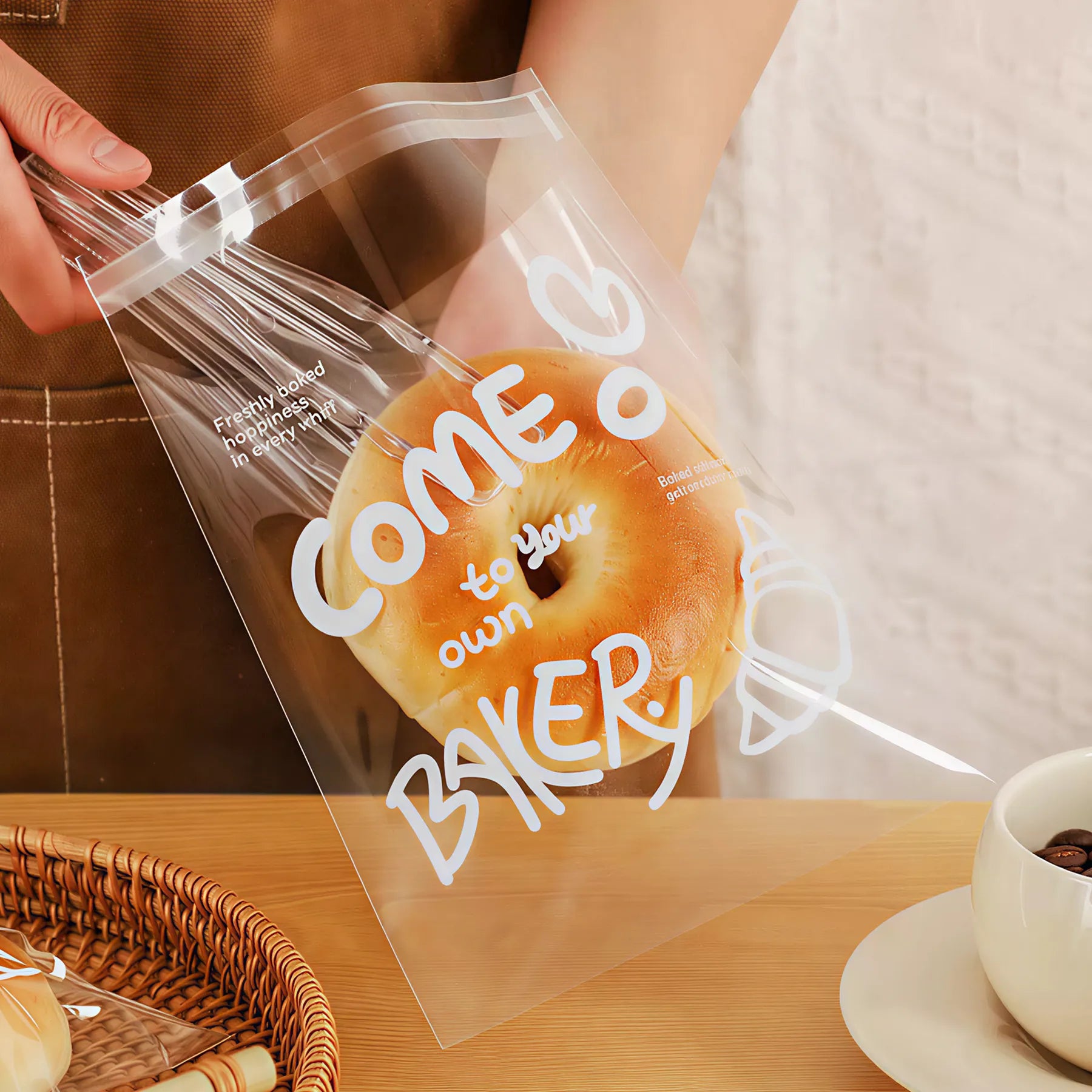 Clear Bakery Treat Bags