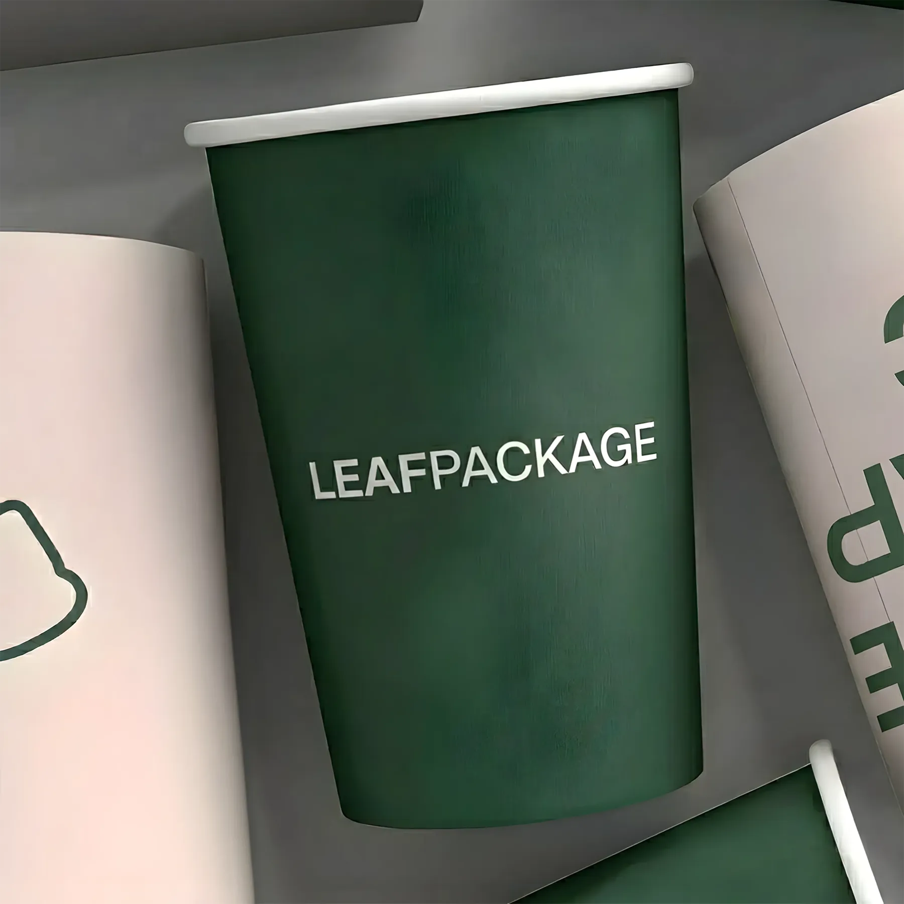 16oz Printed Single Wall Coffee Cups
