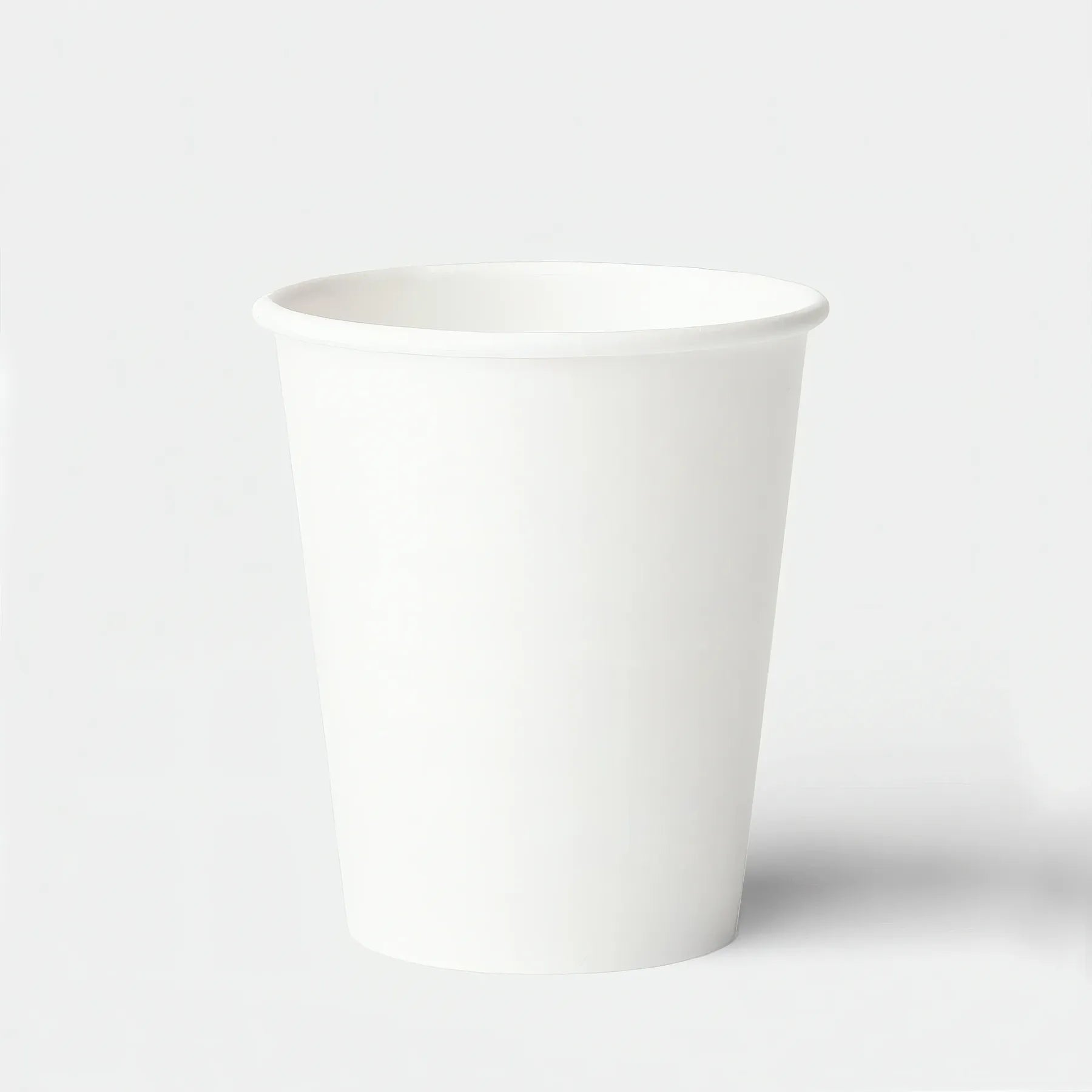 Bulk Single Wall Disposable Paper Cups with Sleeves and Lid