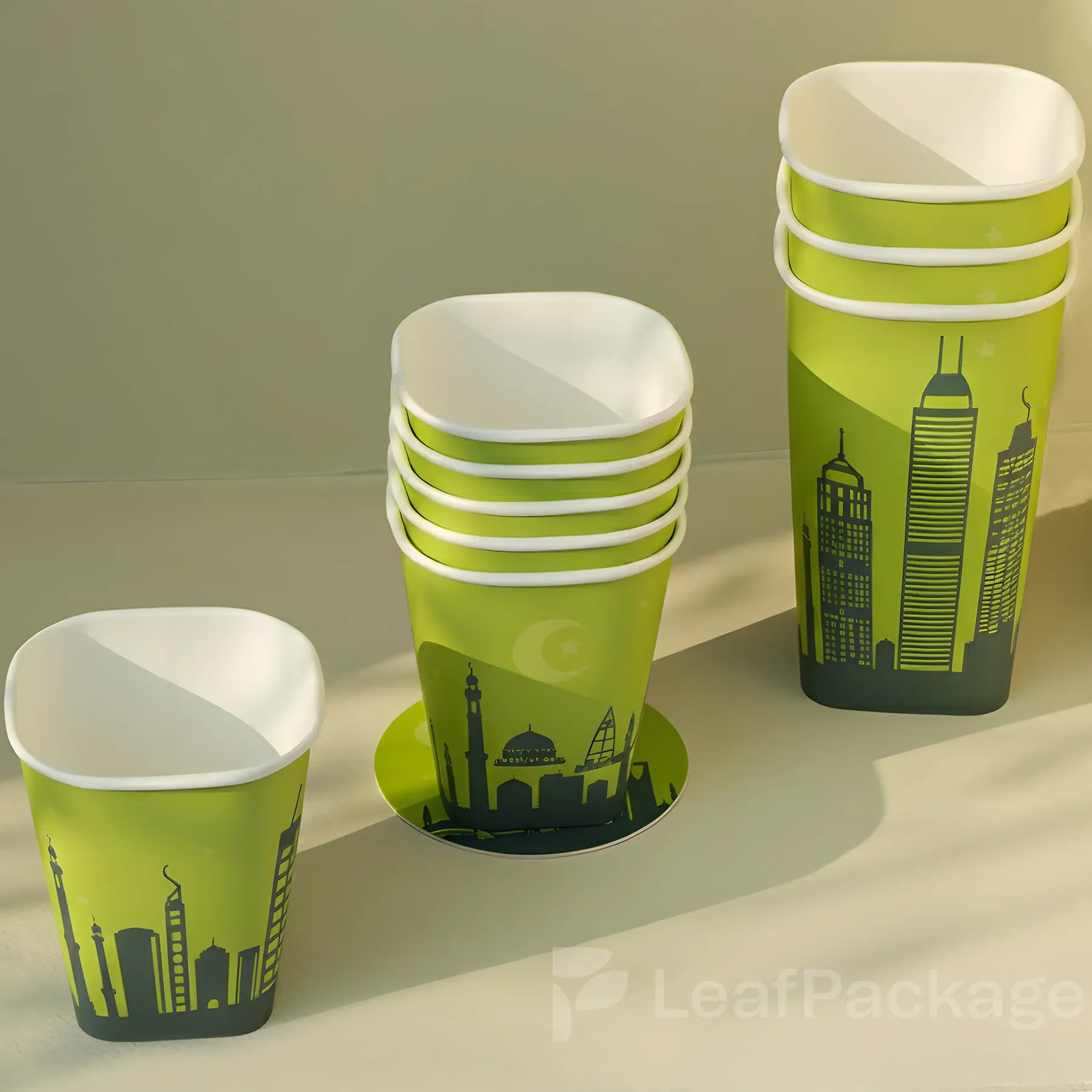 Square Bottom Paper Cup
