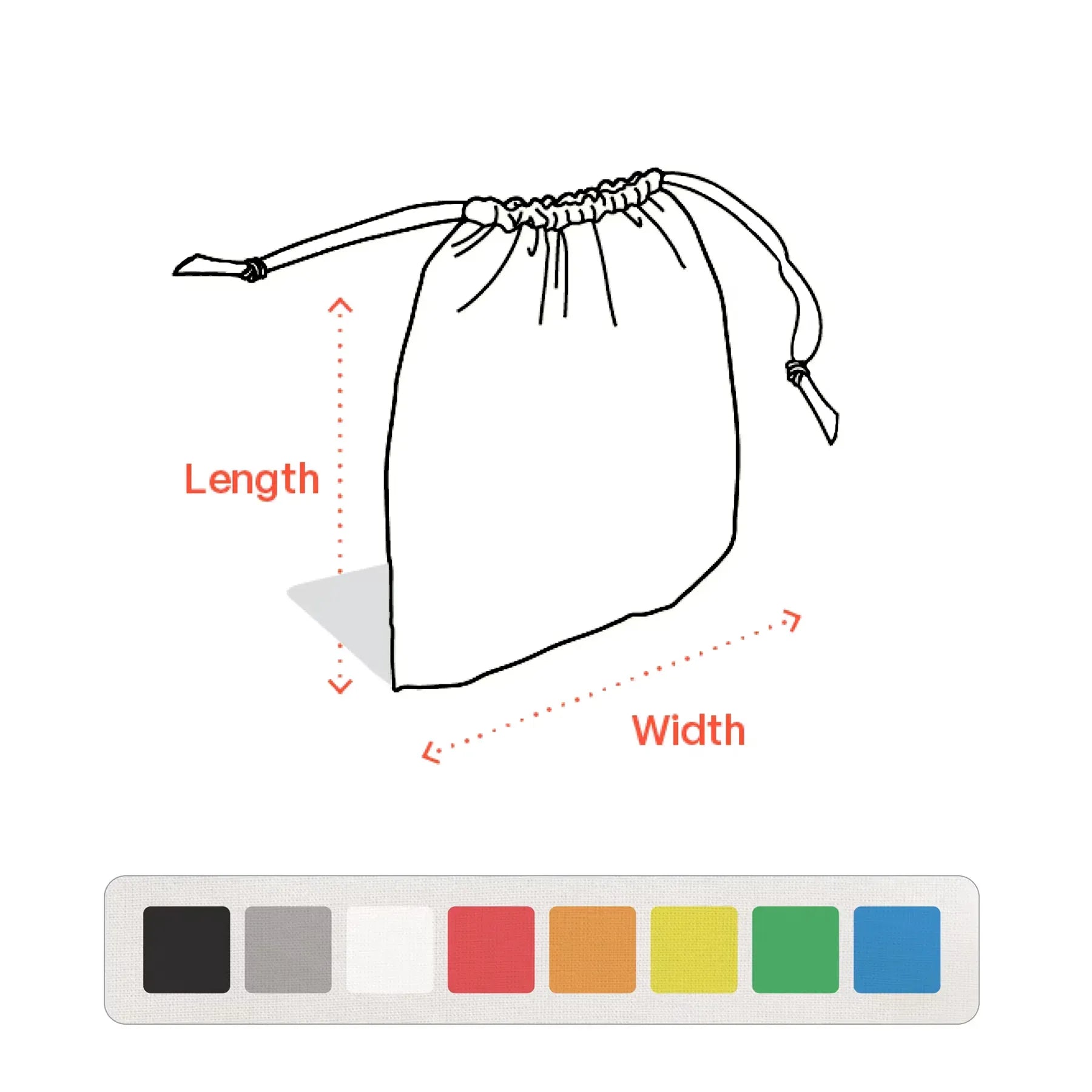 Velvet Drawstring Bag