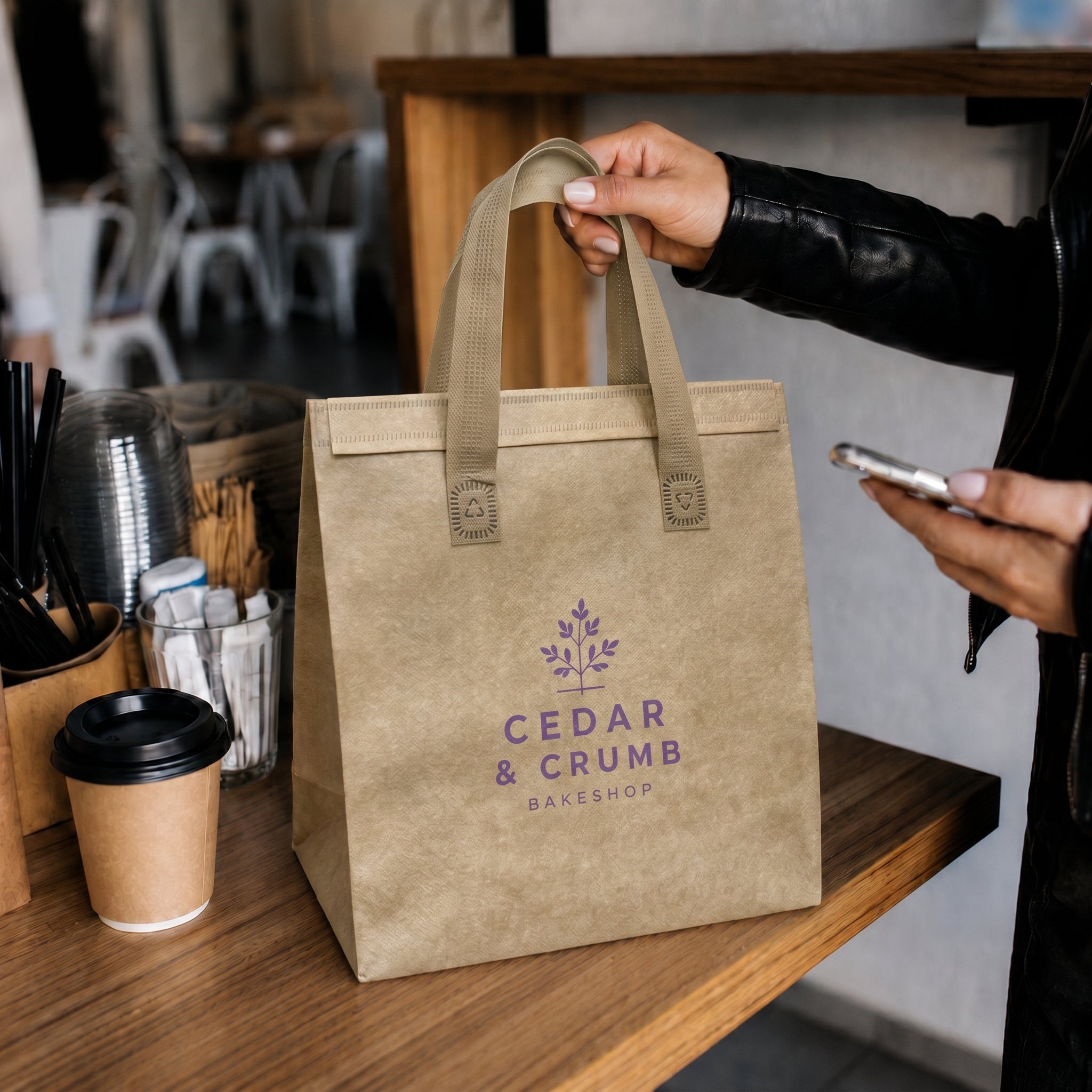 Insulated Food Delivery Cooler Bag