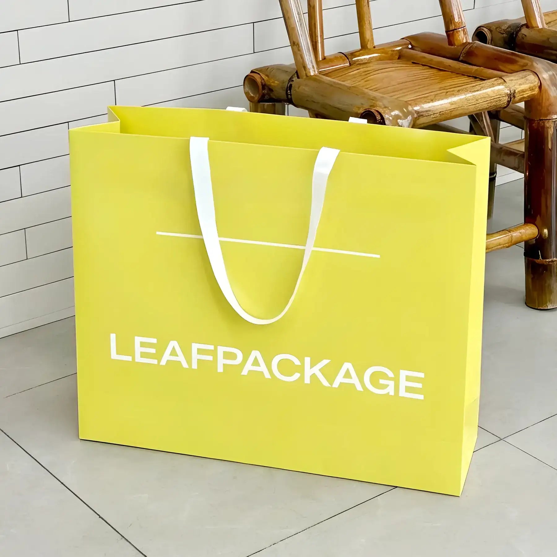 Luxury Paper Shopping Bags with Handles