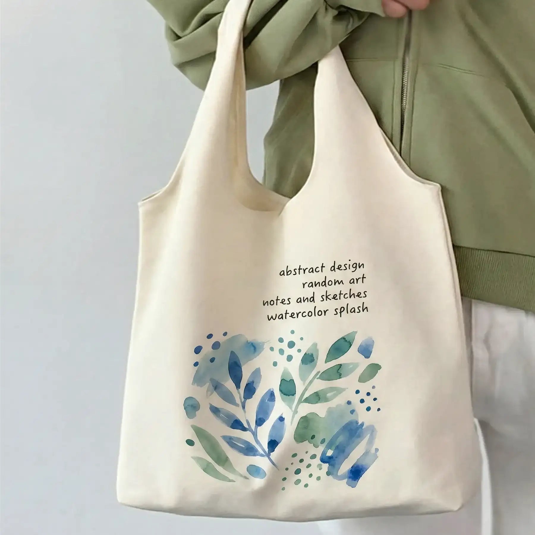 Tank-Style Canvas Tote Bags