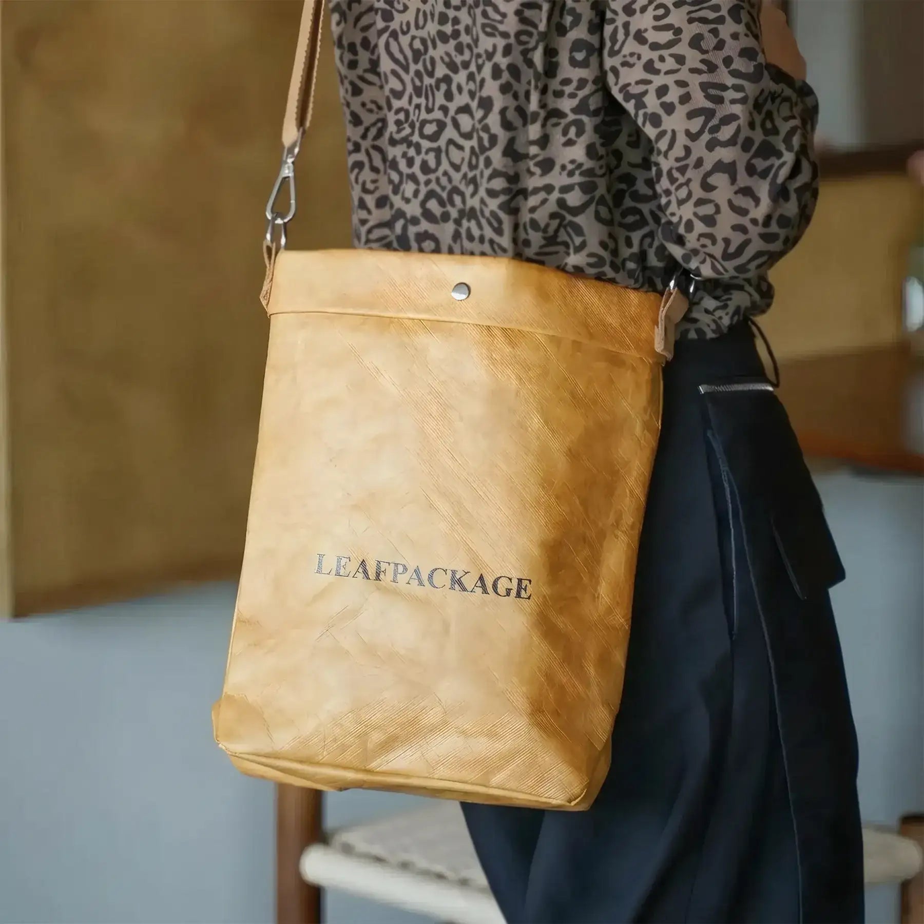 Long Tyvek Crossbody Bag