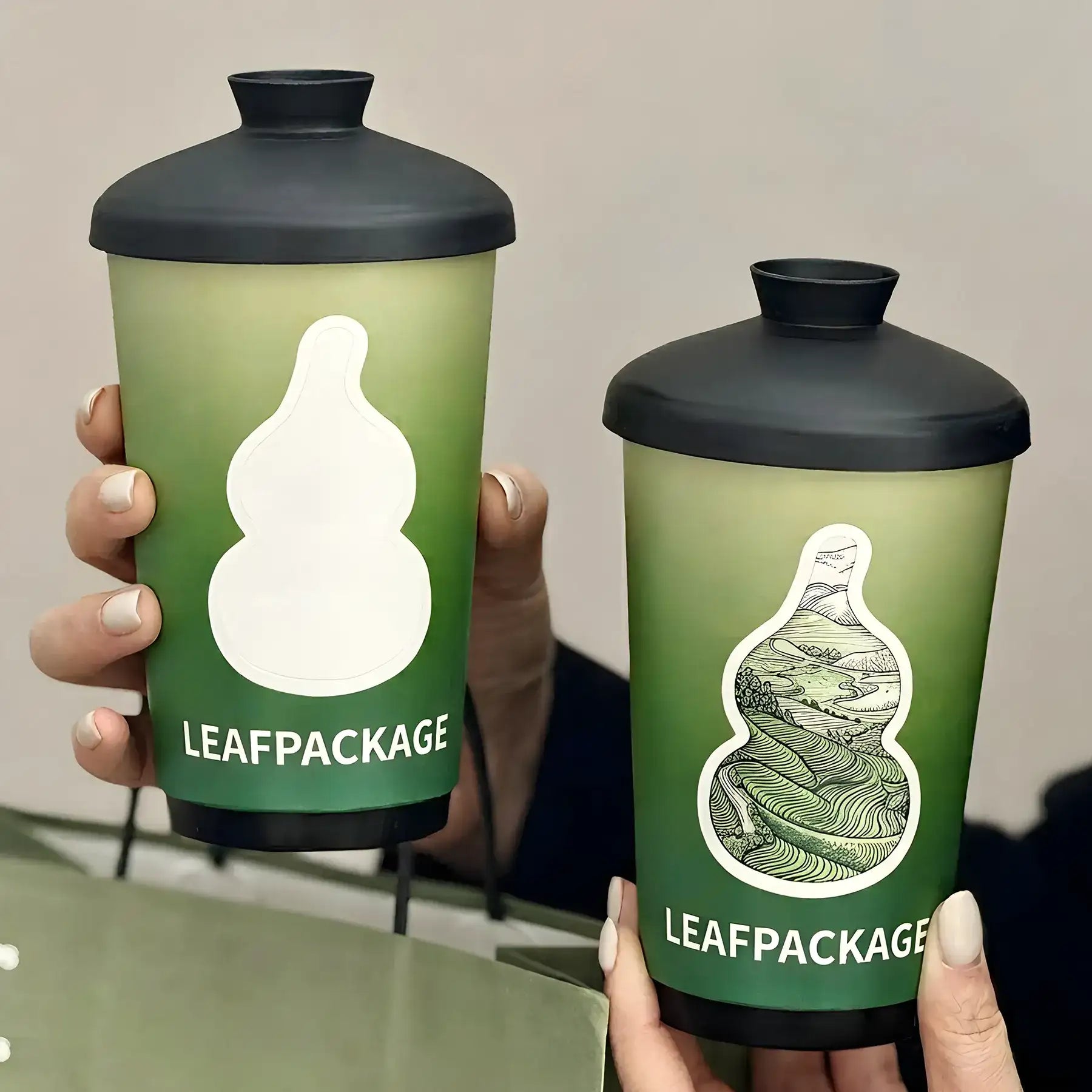 Die-Cut Window Paper Cups