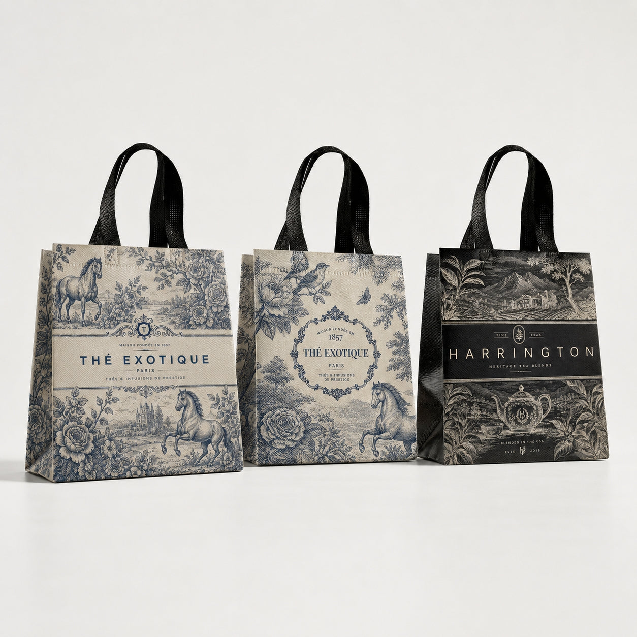 Reusable Grocery Waterproof Tote Bag
