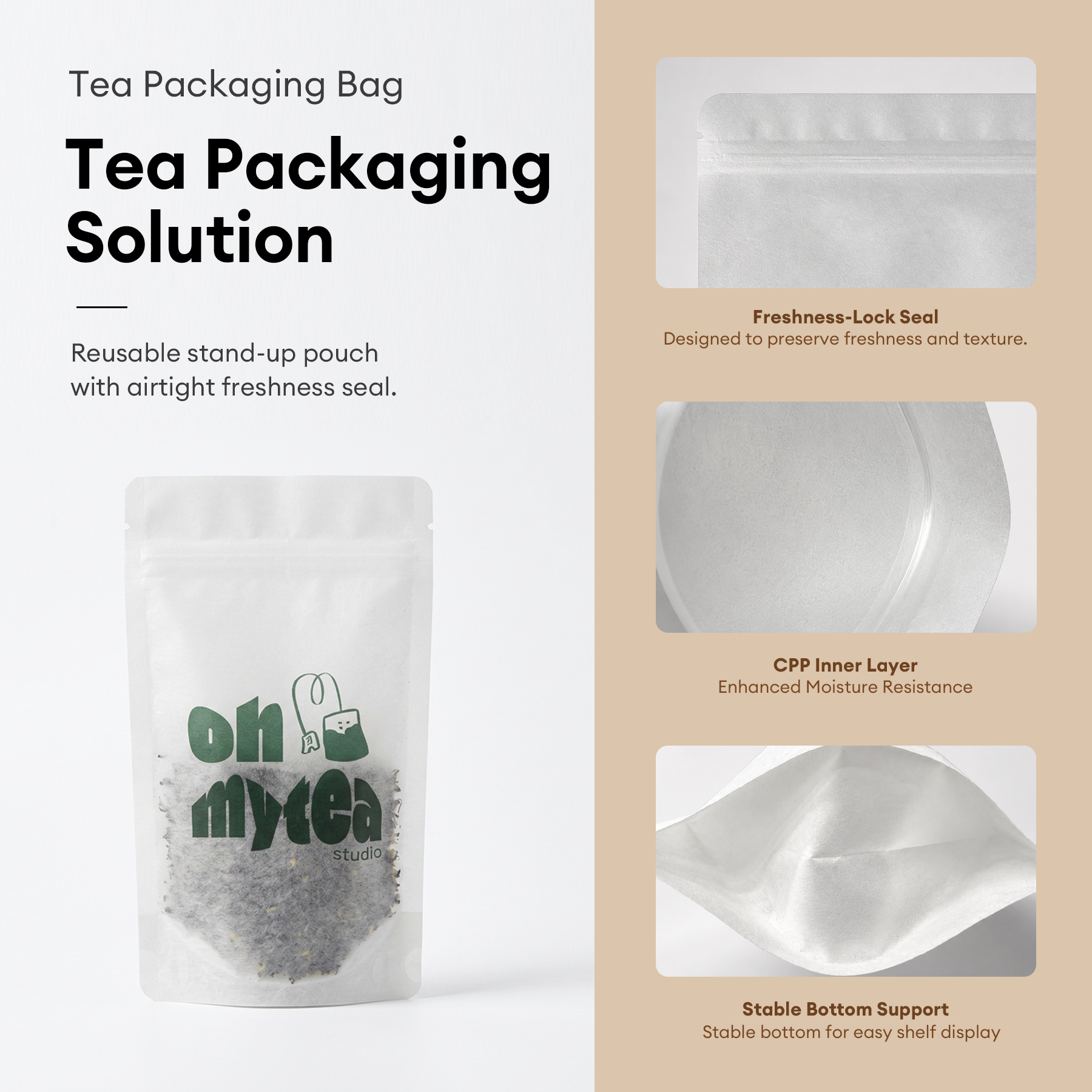 Tissue Paper Coffee Pouch