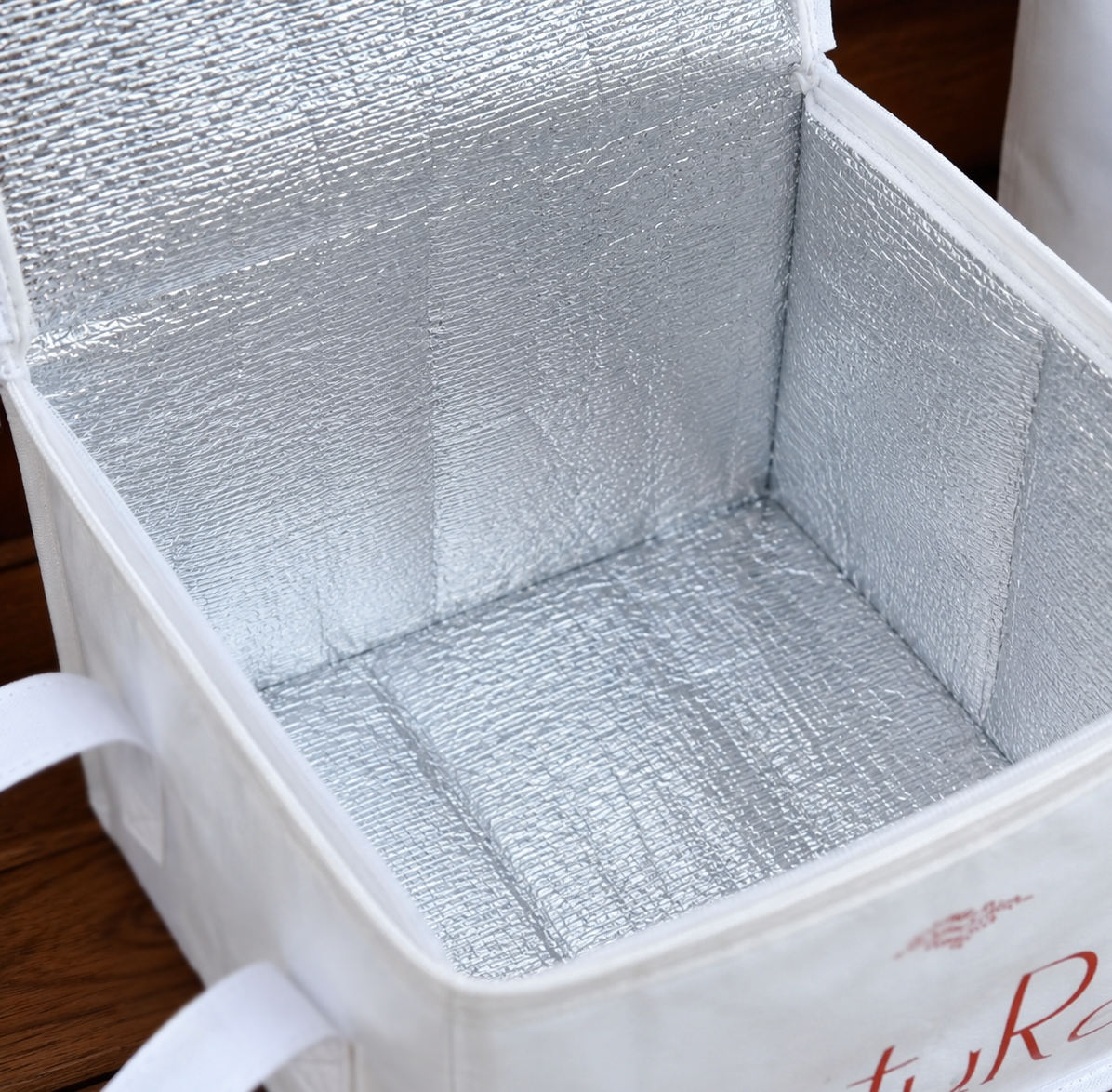 Square Insulated Cake Takeout Tote Bag