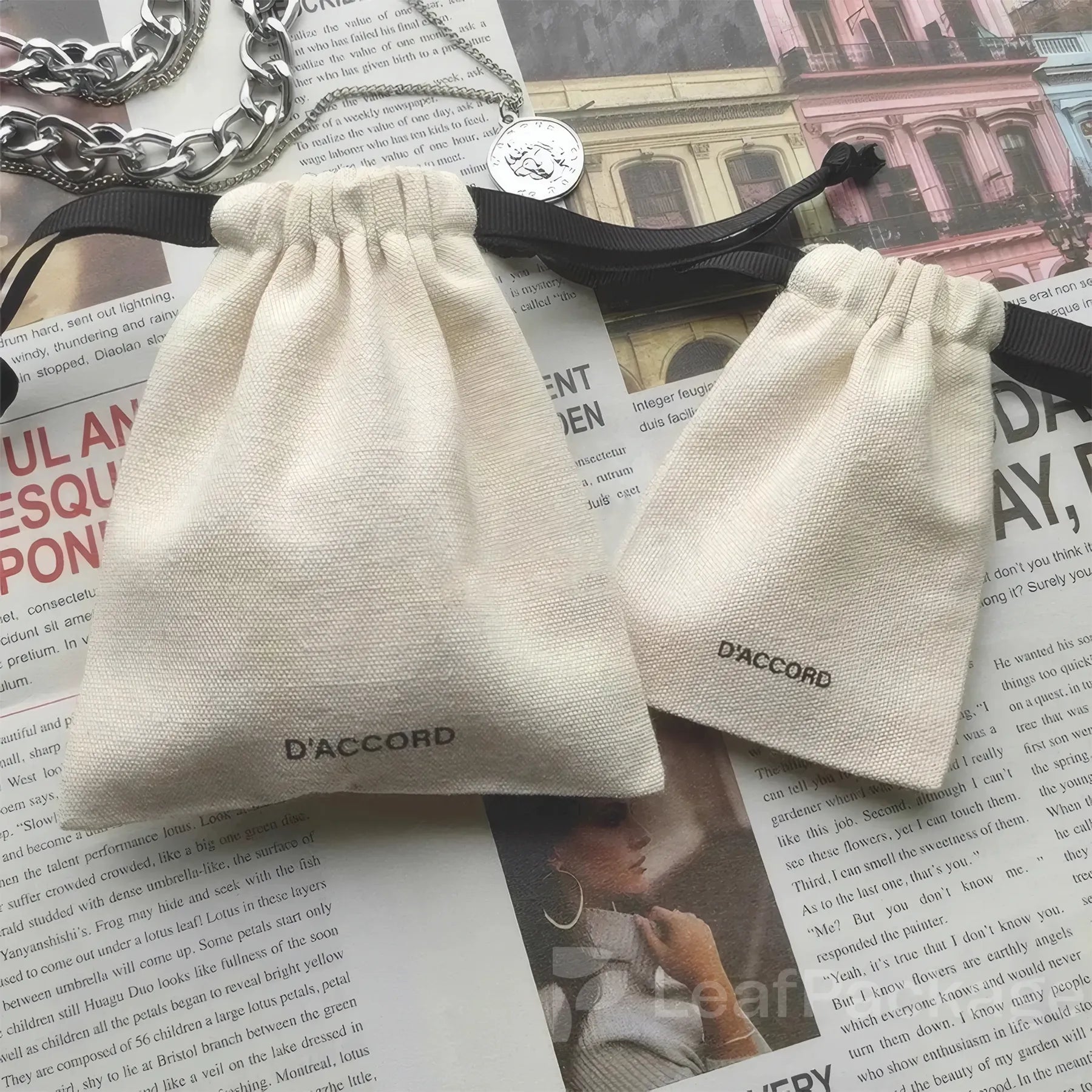 Drawstring Jewelry Bag