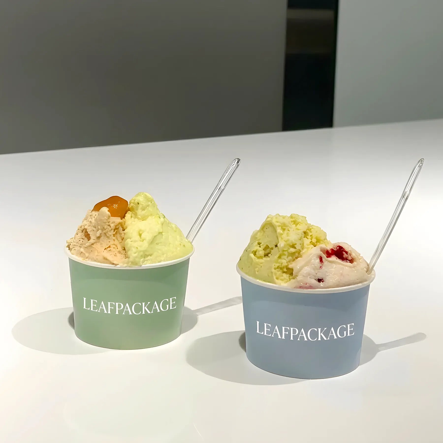 3oz White Paper Ice Cream Cups for Samples