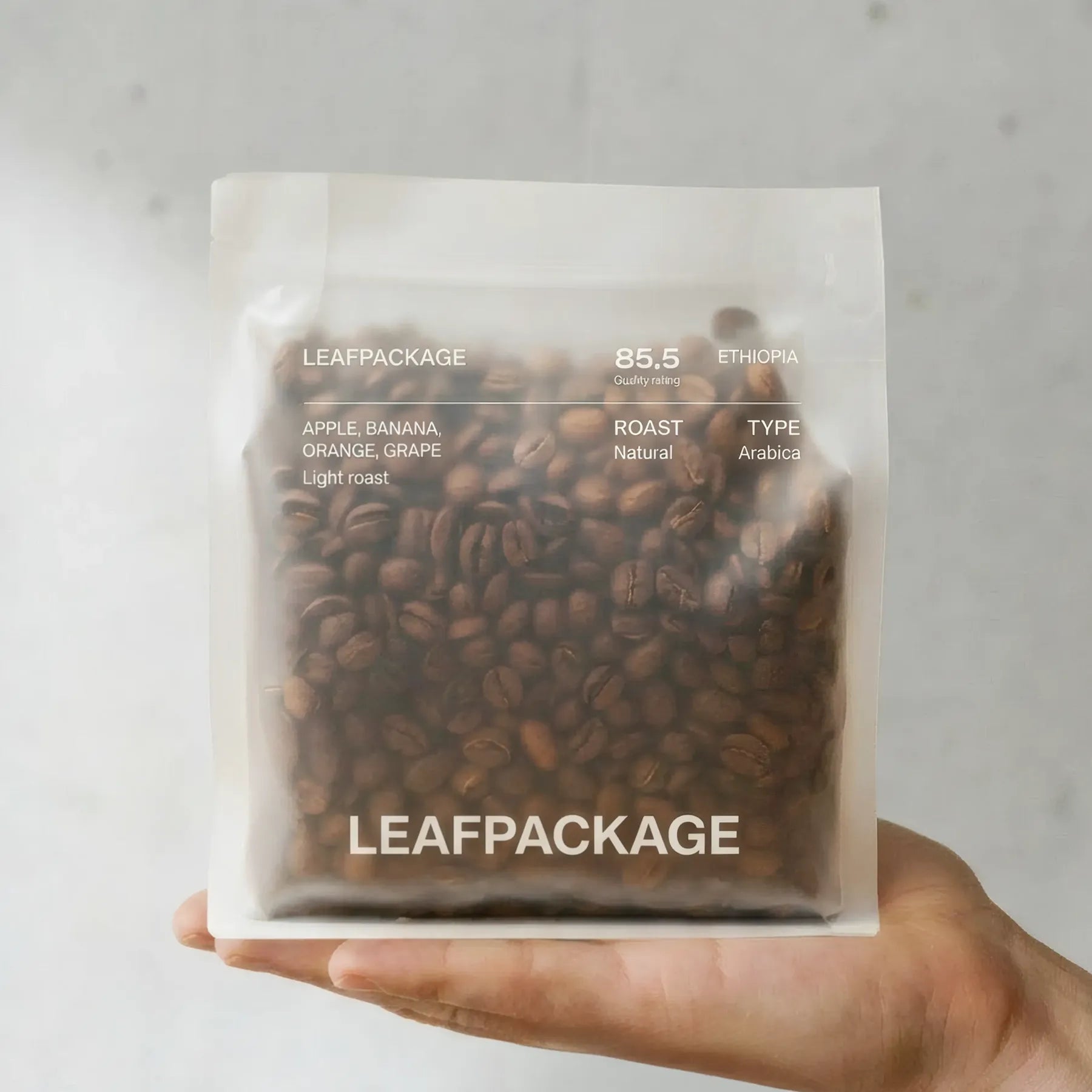 Resealable Matte Coffee Bags with Valve