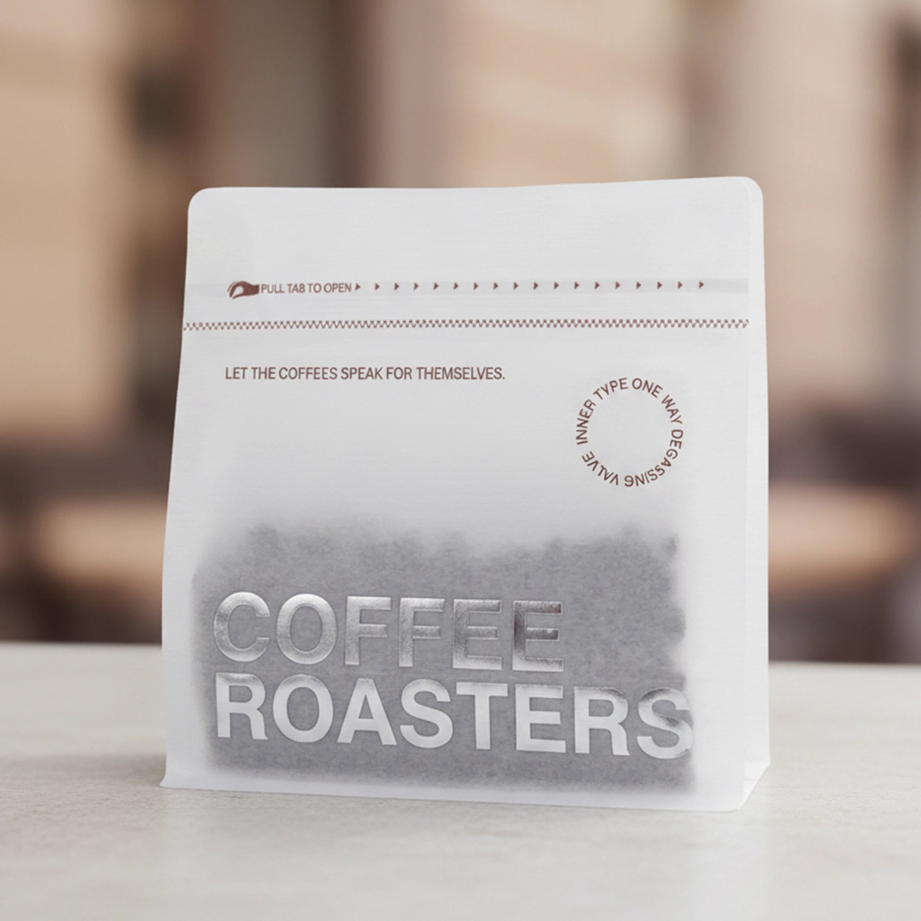 Tissue Paper Coffee Bag with Low-MOQ Trial Orders