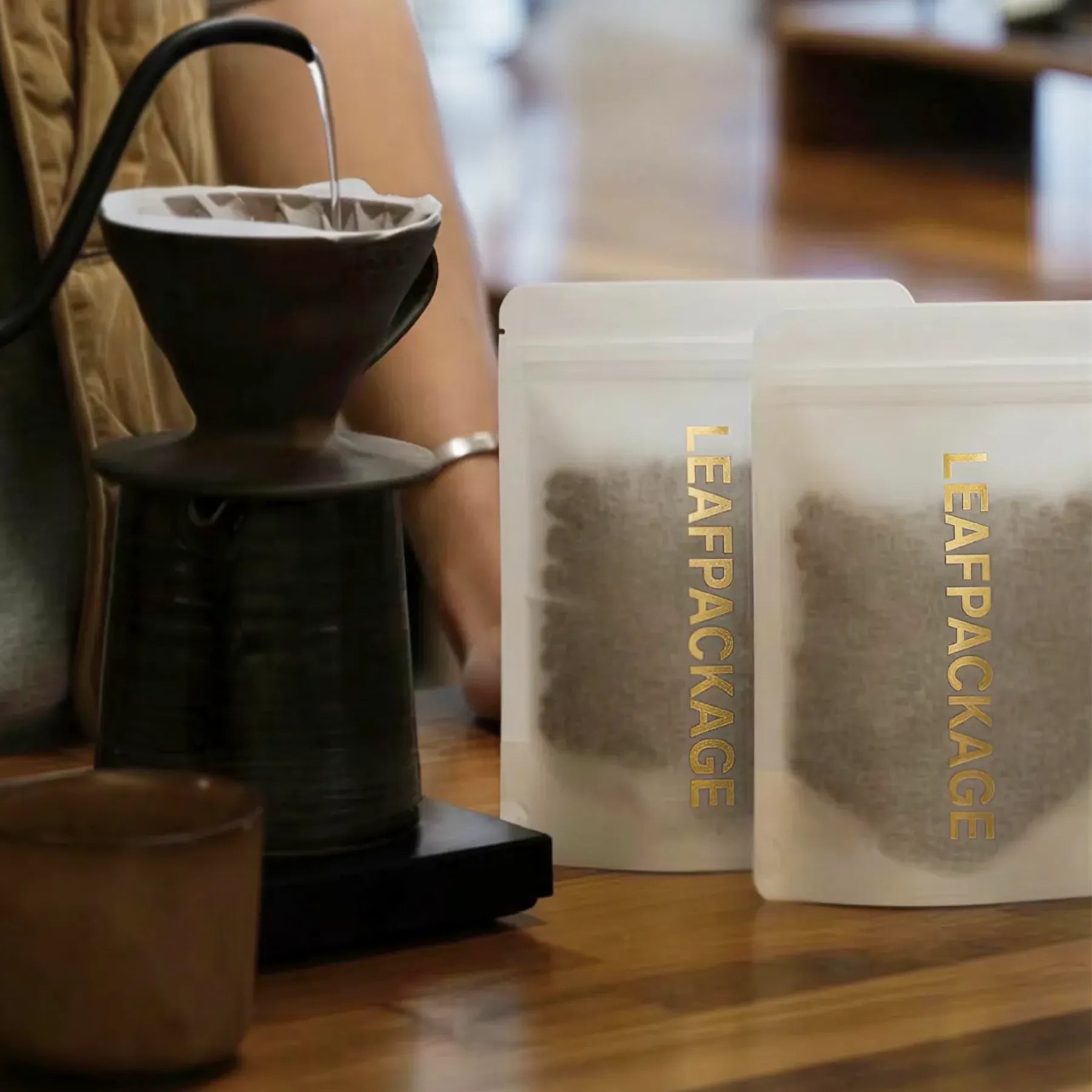 Tissue Paper Coffee Pouch