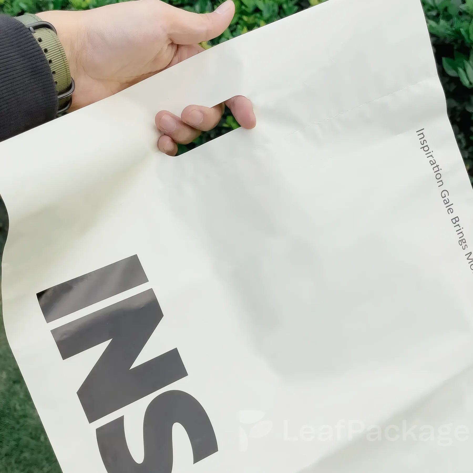 Handle Plastic Courier Bag