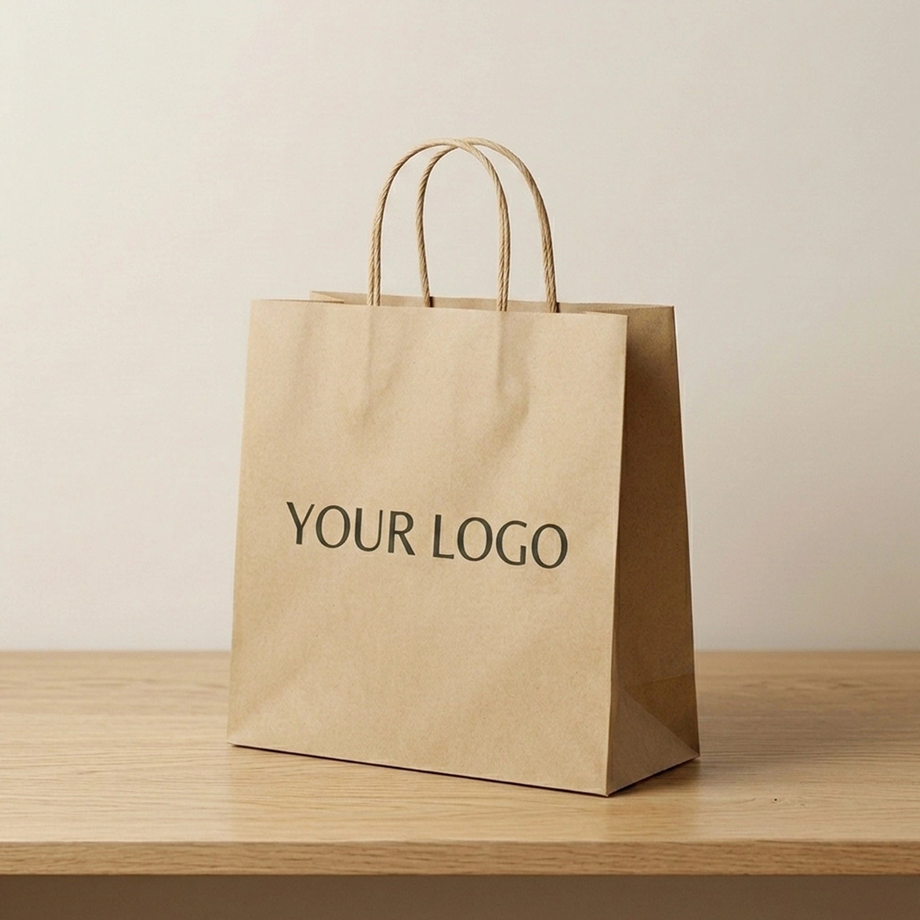 Paper Shopping Bags with Logo