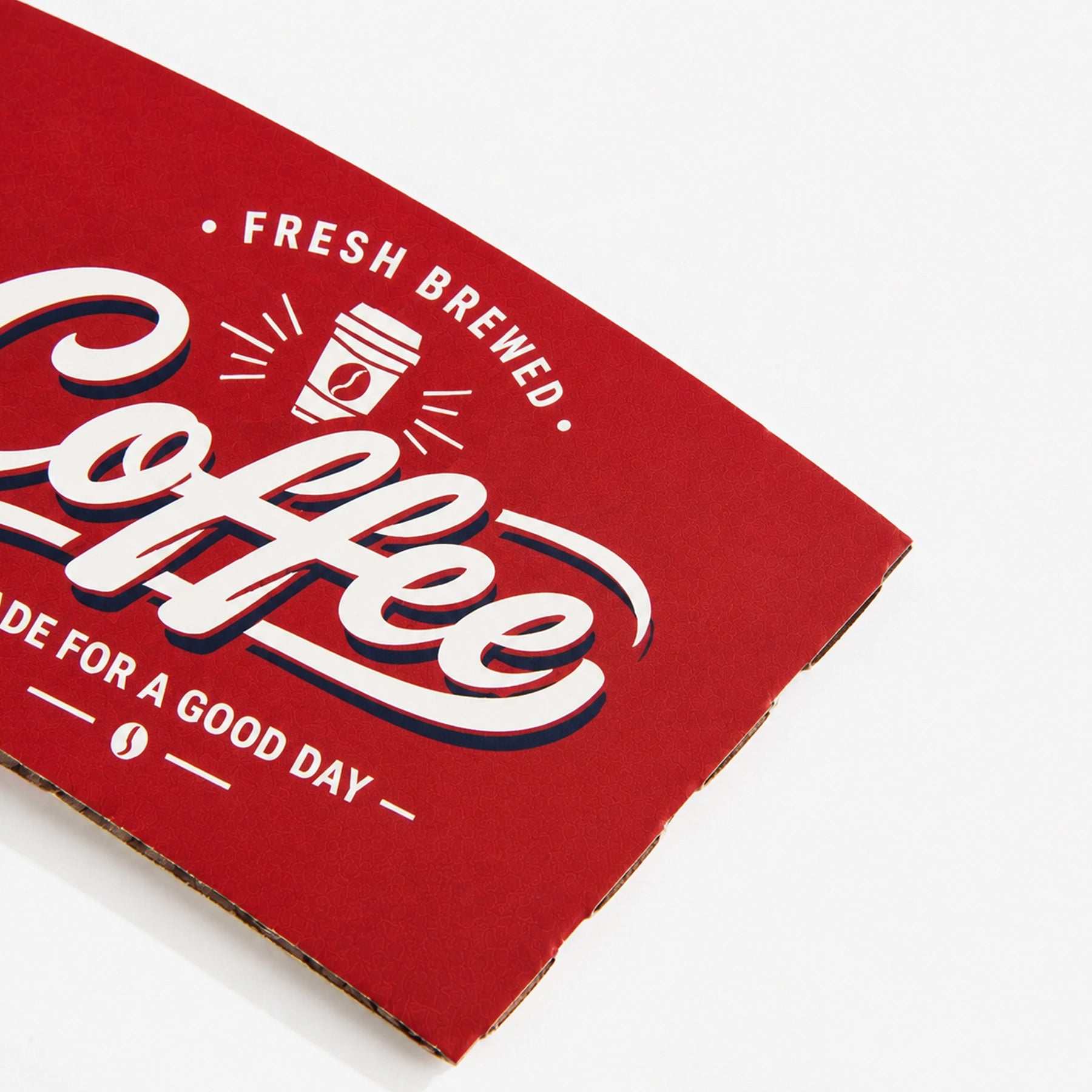 Printed Coffee Cup Sleeves